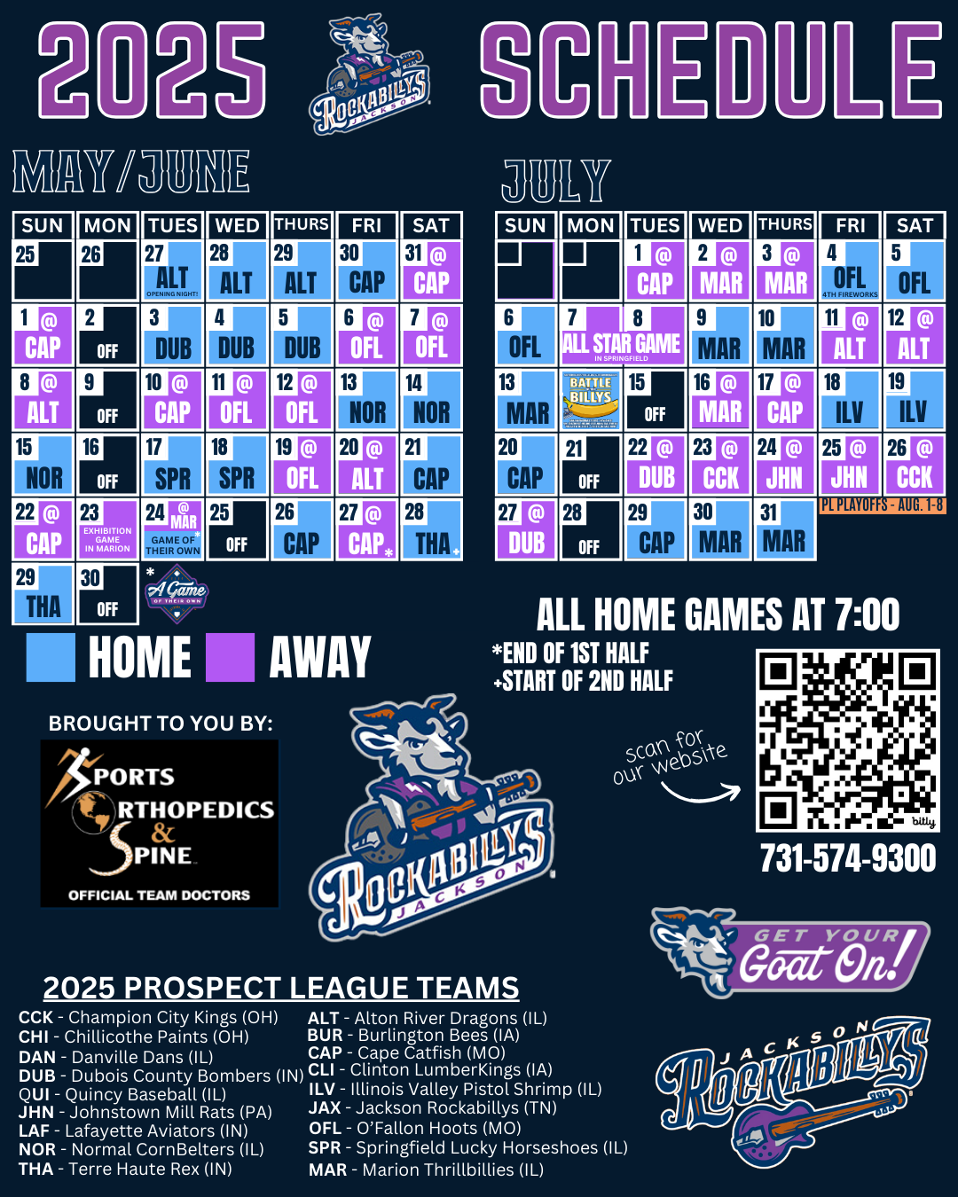 Rockabillys Unveil Their 2025 Schedule